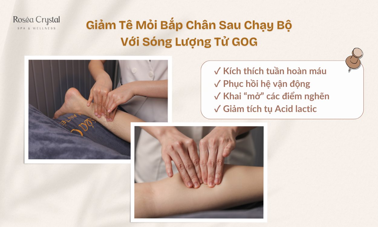 Cách giảm tê mỏi bắp chân sau khi chạy bộ