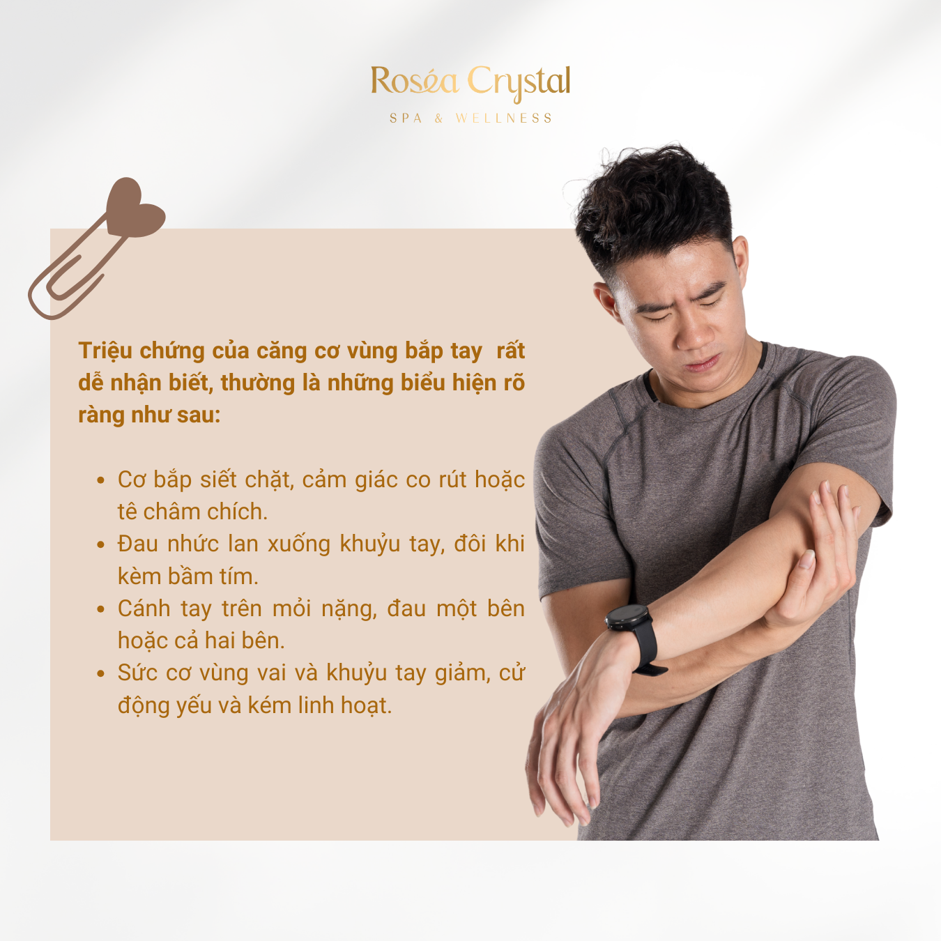 Nguyên Nhân và Cách Trị Liệu Căng Cơ Vùng Bắp Tay