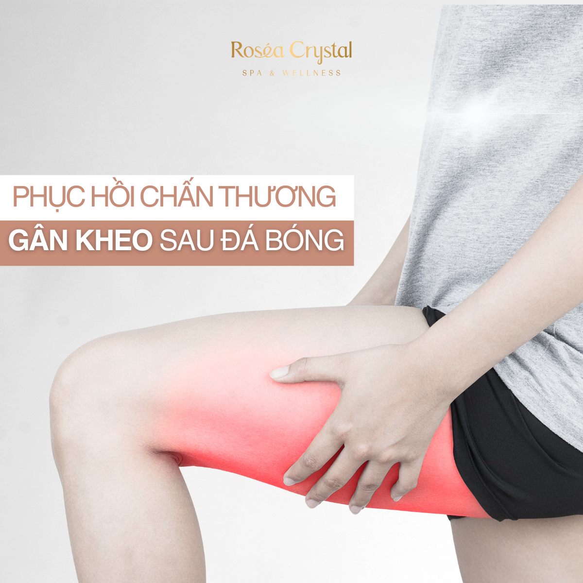 Trị Liệu Chấn Thương Gân Kheo Khi Đá Bóng