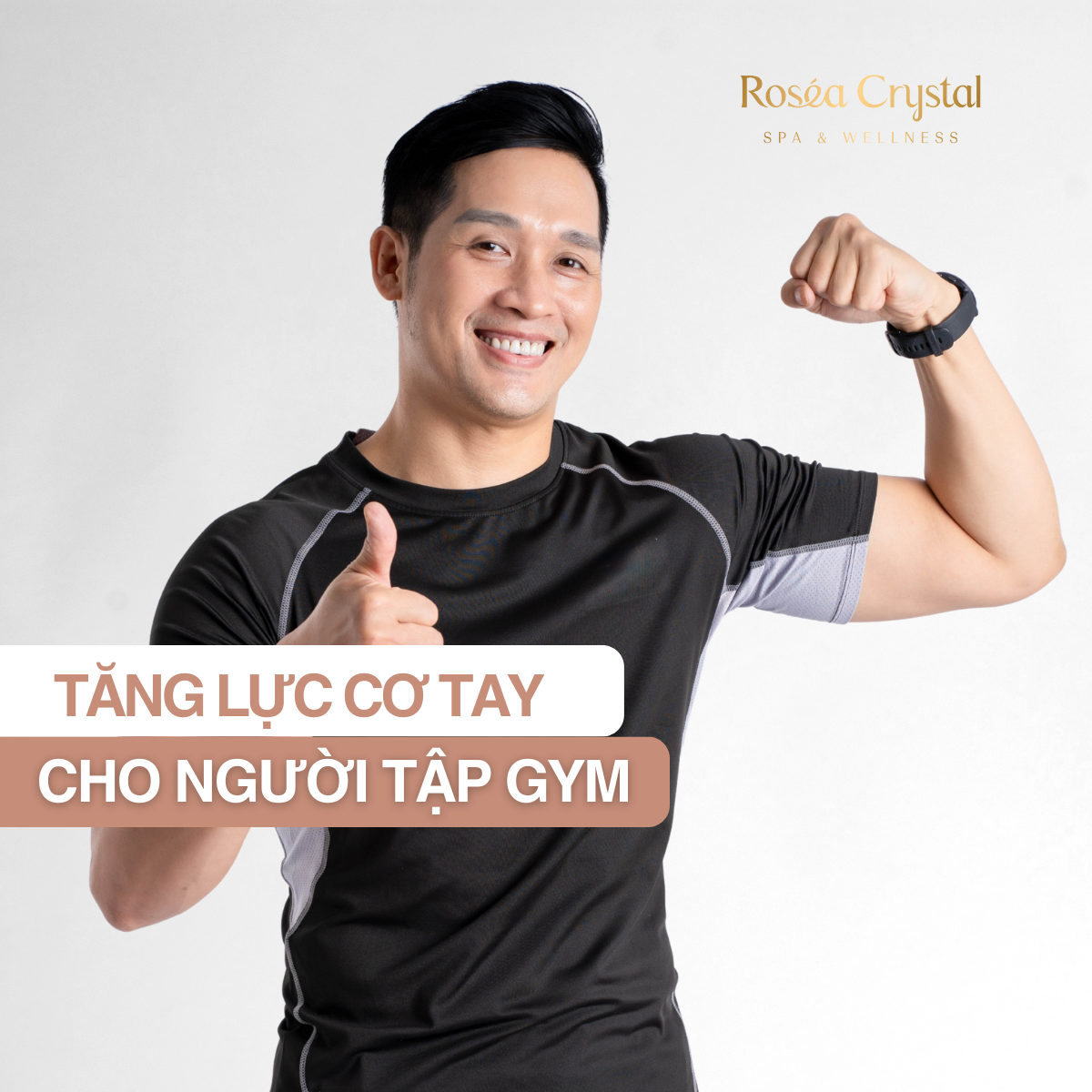 Tăng Lực Cơ Tay Cho Người Tập Gym